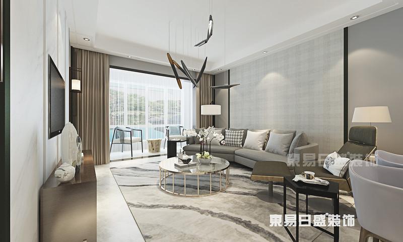 保利海上五月花130㎡現(xiàn)代簡約裝修風(fēng)格