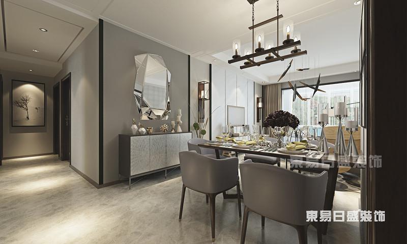 保利海上五月花130㎡現(xiàn)代簡約裝修風(fēng)格