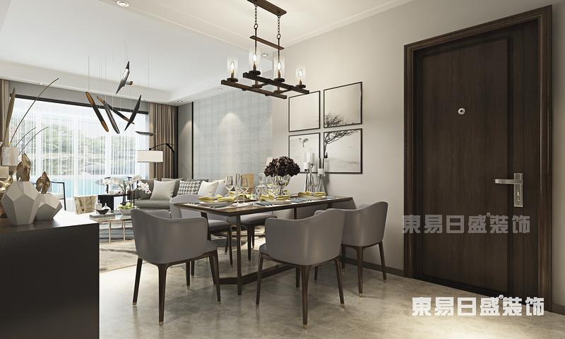 保利海上五月花130㎡現(xiàn)代簡約裝修風(fēng)格