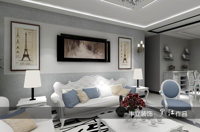 貴陽(yáng)豐立裝飾-未來(lái)方舟148㎡-歐式風(fēng)格