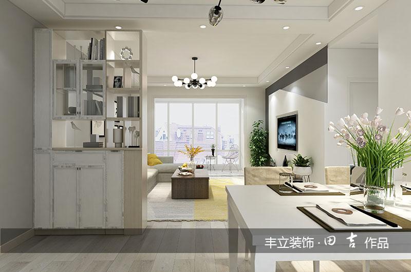 貴陽(yáng)豐立裝飾-觀府壹號(hào)130㎡-北歐風(fēng)格