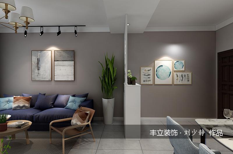 貴陽豐立裝飾-云景世家150㎡-北歐風格