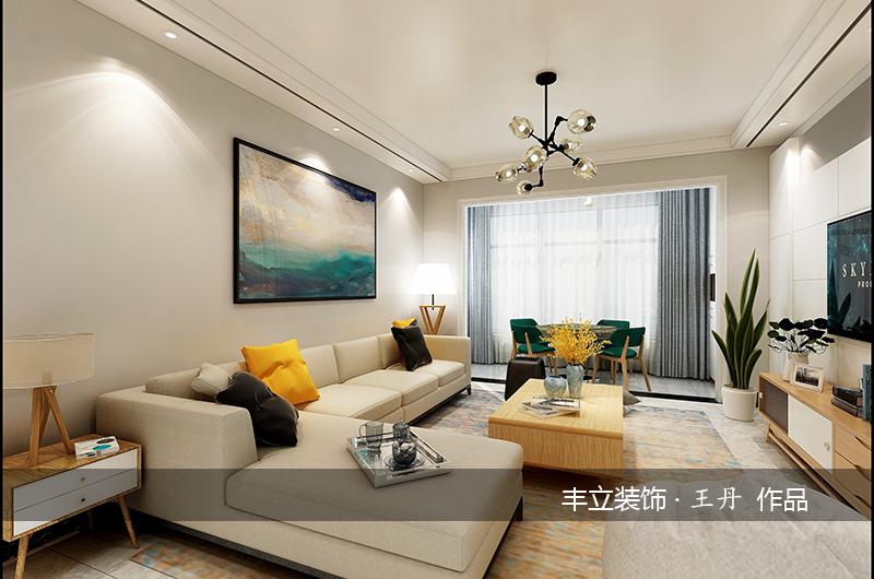 豐立裝飾-元琦林居148㎡-現(xiàn)代簡(jiǎn)約